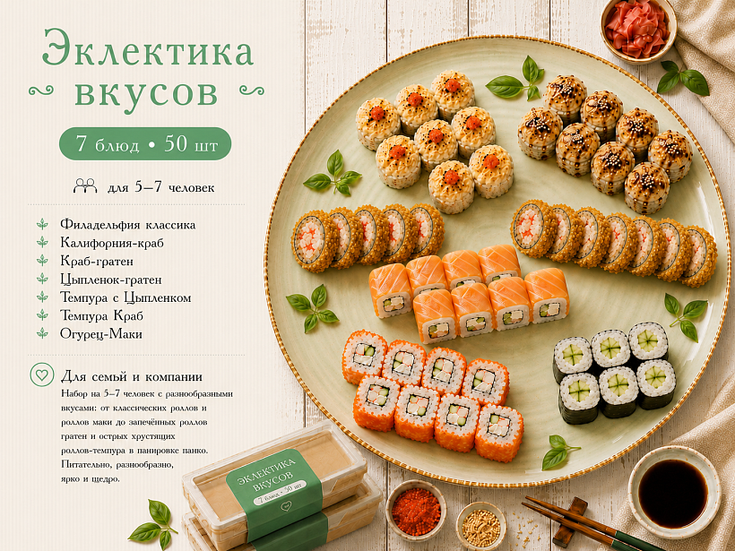 Эклектика вкусов